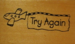 Anita's Stamps-1.75" x 2.875"-Try Again