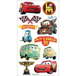 Disney Puffy Stickers - Cars