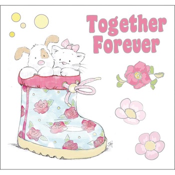 Crafters Companion Strawberry Kisses Stamp Set - Together