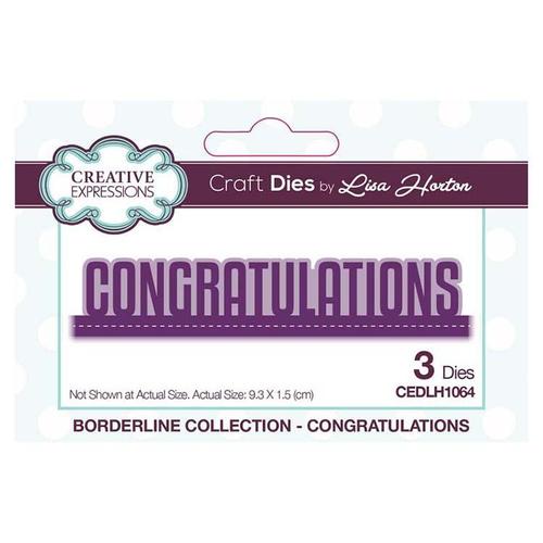 Lisa Horton Borderline Collection Congratulations