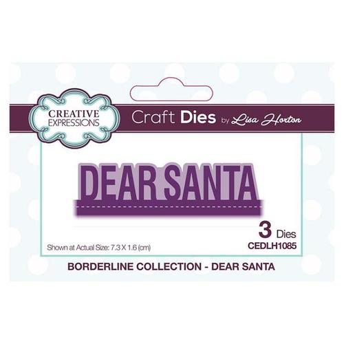 Lisa Horton Borderline Collection Dear Santa