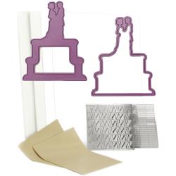 Cheery Lynn Designs - Shaker Card Making Kit Wedding Cake