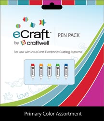 Craftwell eCraft Replacement Pens - 5 pk Primary