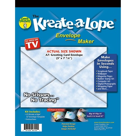 Kreate-A-Lope Envelope Template - A7(5\" x 7 1/8\")