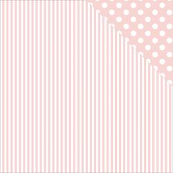 KaiserCraft Back To Basics Paper - Pink Stripe