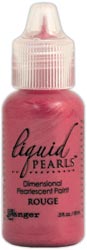 Liquid Pearls Glue .5 Ounce Bottle - Rouge