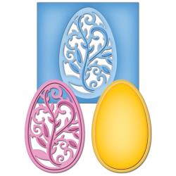Spellbinders D-Lites-Filigree Egg