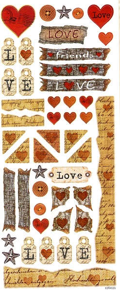 Memory Stickers - Love Design