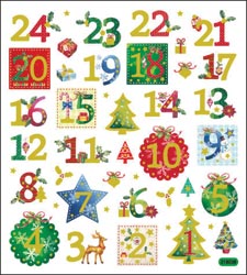 Sticker King Christmas Stickers - Advent Calendar
