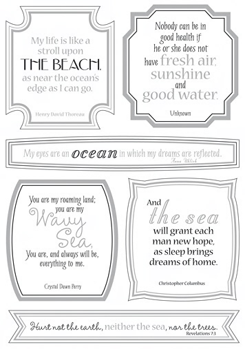 Sticko The Write Stickers - Vellum Beach
