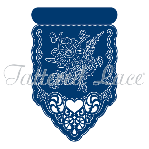 Tattered Lace Die - Card Front Queen Ann