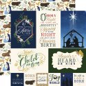 Echo Park - Silent Night Collection - Assorted Journaling Cards