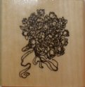 Anita's Stamps-2.5" x 2.5"-Rose Bouquet