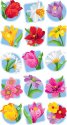 Sticko Classic Stickers-Floral Seals