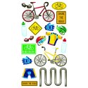 Sticko Classic Stickers-Biking