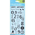 Inkadinkado Clear Stamp Set - Birthday Numbers