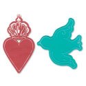 Sizzix Movers & Shapers Magnetic Die By Where Women Cook Heart C