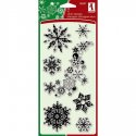 Inkadinkado Clear Stamp Set - Snowflakes A-Plenty