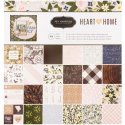 Pebbles Single-Sided Paper Pad 12"X12" 48/Pkg Heart Of Home