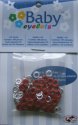Baby Eyelets 1/8"-Balloons-Red