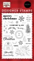 Carta Bella Designer Stamps 4" x 6" - Peace Love Joy