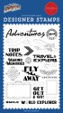 Carta Bella Designer Stamps 4" x 6" - World Explorer
