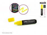 Craft Decor: Chalk-It-Up 10mm Large Marker - Neon Yellow