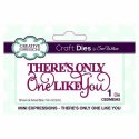 Sue Wilson Mini Expressions Collection There's Only One Like You