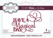 Sue Wilson Mini Expressions Collection Have A Magical Day
