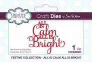 Sue Wilson Mini Expressions Collection All Is Calm All Is Bright