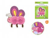 Krafty Kids Kit: DIY Yarn Pom-Pal Kit - Butterfly