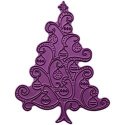 Cheery Lynn Designs - Ornament Christmas Tree Doily