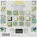 Couture Creations Le Petit Jardin Double-Sided Paper Pad 6"X6"