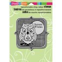 Stampendous Cling Stamp 4"X6" Harvest Owl