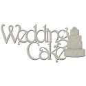 FabScraps Die-Cut - Wedding Cake