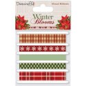 Dovecraft Winter Blooms Ribbon Pack