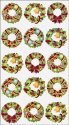 Sticko Christmas Stickers - Holiday Wreaths