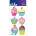 Sticko Classic Stickers-Jumbo Cupcakes