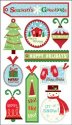 Sticko Christmas Stickers - Christmas Tags
