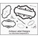 Our Daily Bread Clear Stamps 3.75"X6" Antique Label Designs
