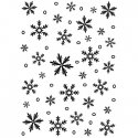Darice Embossing Essentials Folder 5"x7"- Snowflake