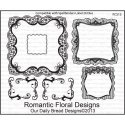 Our Daily Bread Clear Stamps 5"X6.75" Romantic Floral Designs