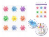 Forever in Time Handmade Paper Flowers Glitter Ombre - 2.5cm Mix