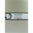 Fundamentals Cardmaking Unscored Cardstock 20/Pk - Silver