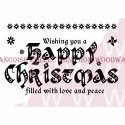 Woodware Clear Magic Stamps - Calligraphy Christmas