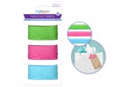 Craft Medley Paper Raffia Ribbon 24m - Brights
