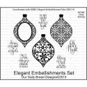 Our Daily Bread Cling Stamps 5"X6.75" Elegant Embellishments Set