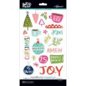 Illustrated Faith Advent Chipboard Stickers Icons