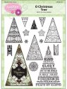 JustRite Stampers Clear Stamp Set - O Christmas Tree