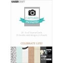 Kaisercraft Captured Moments DS Cards 6"X4" - Celebrate Life